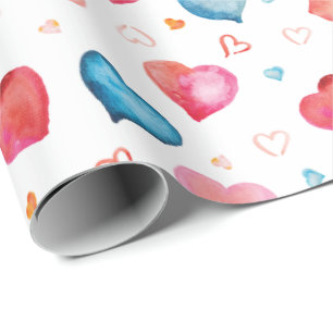 Färgfyllda hörn presentpapper