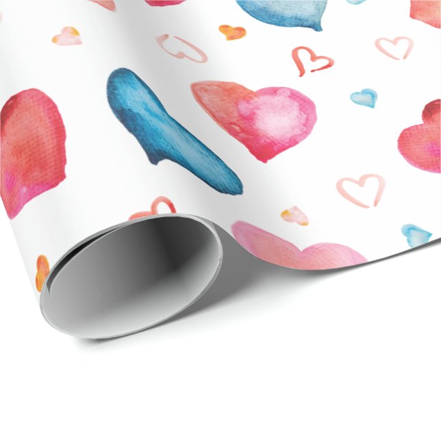 Färgfyllda hörn presentpapper (Rullad Hörn)