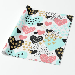 Färgfyllda hörn presentpapper