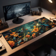 Färgfyllda Hummingbird in the Garden