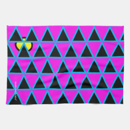 Färgfyllda kökshanddukar