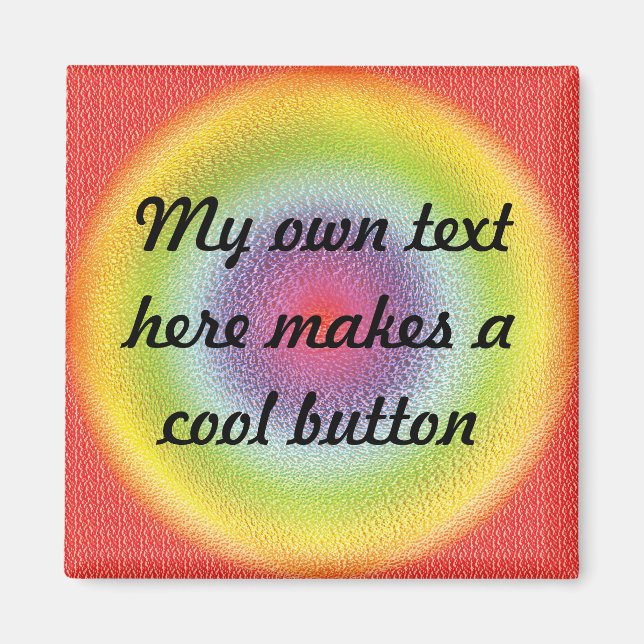 Färgfyllda Magnet-mallar Magnet (Framsidan)