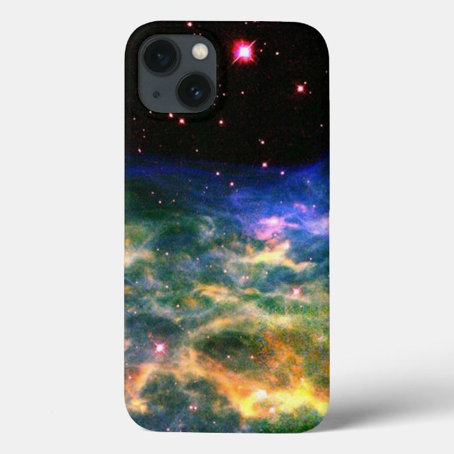 Färgfyllda Nebula och Stars iPad Case (Baksida)