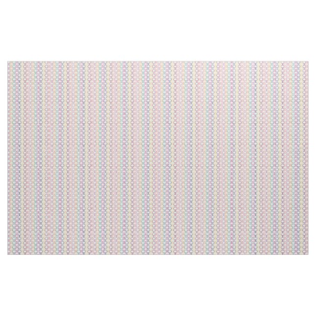 Färgfyllda öppna cirklar tyg (Fat Quarter)