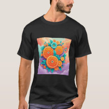 Färgfyllda orangar för Fars dag