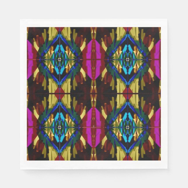 Färgfyllda Pappra blöjor Pappersservett (Framsidan)