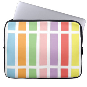 Färgfyllda Pastel Hues Laptop Fodral