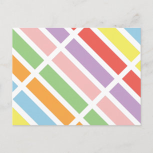 Färgfyllda Pastel Hues Vykort