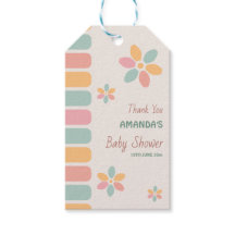 Färgfyllda Pastellblommor Babykläder Party