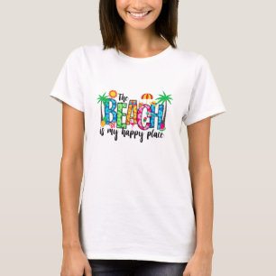 Färgfyllda persikor Vibes T Shirt