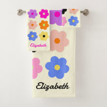 Färgfyllda Retro-Daisy BOHO Chic minimalist Namn