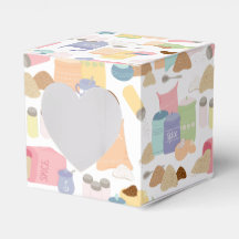 Färgfyllda Retro Sugar- och spisbehållare