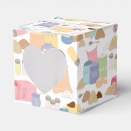 Färgfyllda Retro Sugar- och spisbehållare Presentaskar