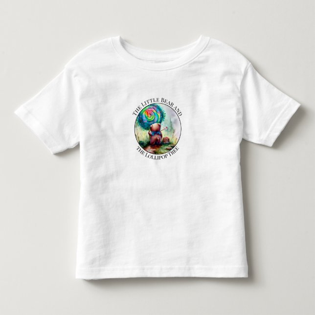 Färgfyllda små björn Childrens Småbarn T-Shirt (Framsida)