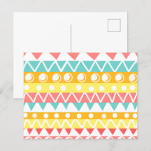 Färgfyllda trianglar och cirklar