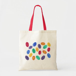 Färgfyllda vattenfärgade Påskägg Jelly Beans Bags Tygkasse