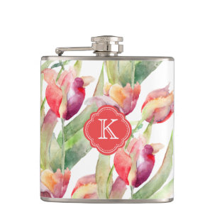 Färgfyllda vattenfärgstulpaner med Monogram Fickplunta