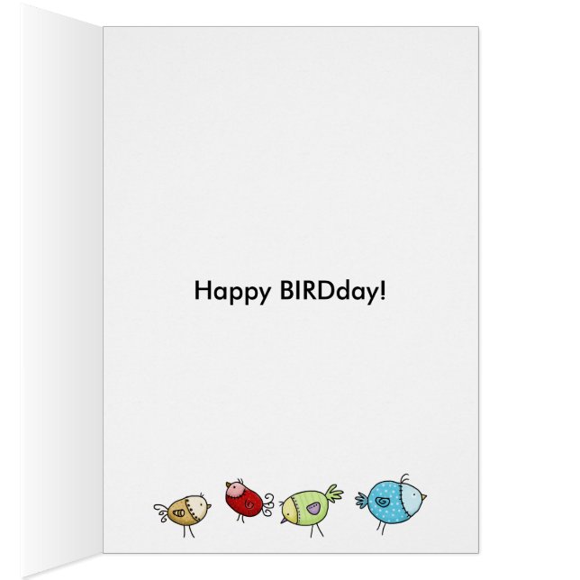 Färgfyllda viskdjur- Anpassade Hälsningskort (Insidan (Höger))