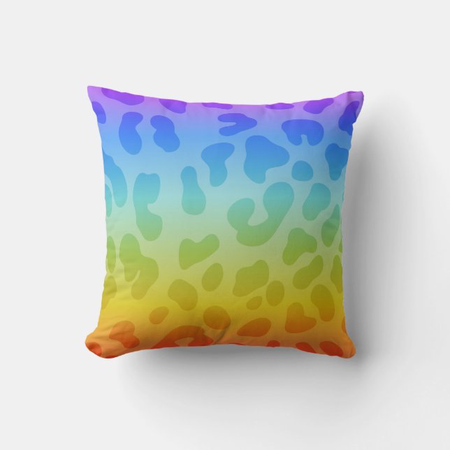 Färgfyllnad, kute Pillow Kudde (Framsida)