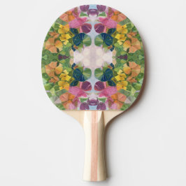 Färgfyllnadsfärg för vattenfärgsfärg för Mönster Pingisracket