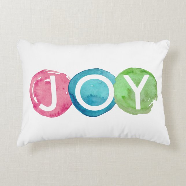 Färgfyllning med dekorfärg på Helgdag Prydnadskudde (Framsidan)