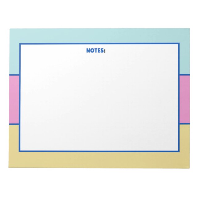 Färgfyllt Anteckningsblock (Framsida)