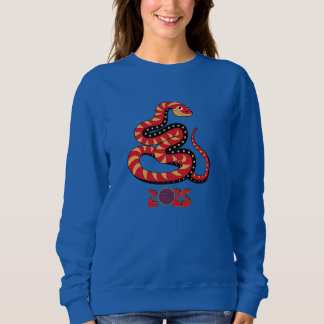 Färgfyllt år för snake Sweatshirt T Shirt