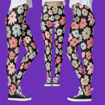 Färgfyllt Blommönster Leggings<br><div class="desc">Jag erbjuder mer kontrast och mer tema i denna design för försäljning och även kvaliteten, den unika färgen och högkvalitativa tryckta bilden, så att vi kan garantera att den kommer att bli tillfredsställande, eftersom jag är engagerad för kundtillfredsställelse och passion för innovation och kvalitet. De olika typerna av unika utformningar...</div>