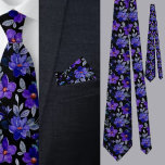 Färgfyllt Blommönster Slips<br><div class="desc">Färgt Blommönster.</div>