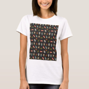 Färgfyllt Blommönster T Shirt