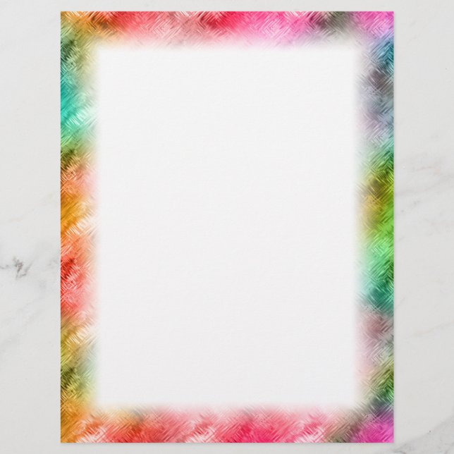 Färgfyllt Crystal Glass Mönster (Framsida)