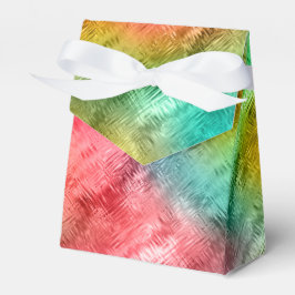 Färgfyllt Crystal Glass Mönster Presentaskar