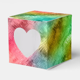 Färgfyllt Crystal Glass Mönster Presentaskar