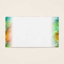 Färgfyllt Crystal Glass Mönster Visitkort