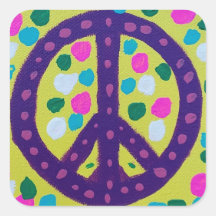 Färgfyllt Fredstecken