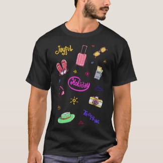 Färgfyllt Helgdag - Slut på resereberikning T Shirt