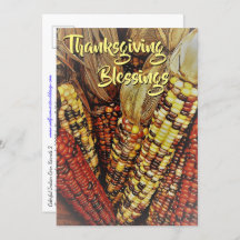 Färgfyllt indisk vykort för Maj 2 / Thanksgiving