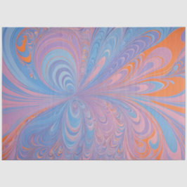 Färgfyllt Psychedelia Airbrush Art-papper