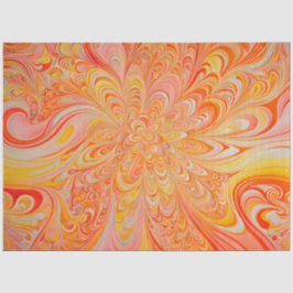Färgfyllt Psychedelia Airbrush Art-papper