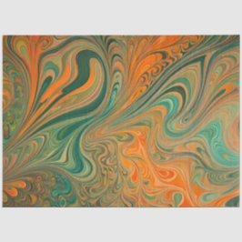 Färgfyllt Psychedelia Airbrush Art-papper