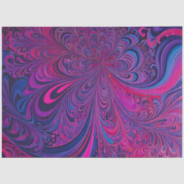 Färgfyllt Psychedelia Airbrush Art-papper