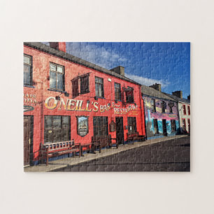 Färgfyllt Puble Irish Pub Puzzle Pussel