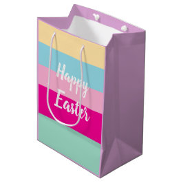 Färgfyllt Rand-platta Mönster-Glad påsk-kort