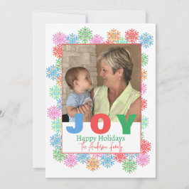 Färgfyllt softopapport för Helgdag Inbjudningar