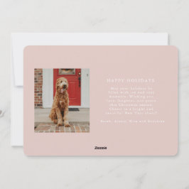 Färgfyllt stort jullkort julkort