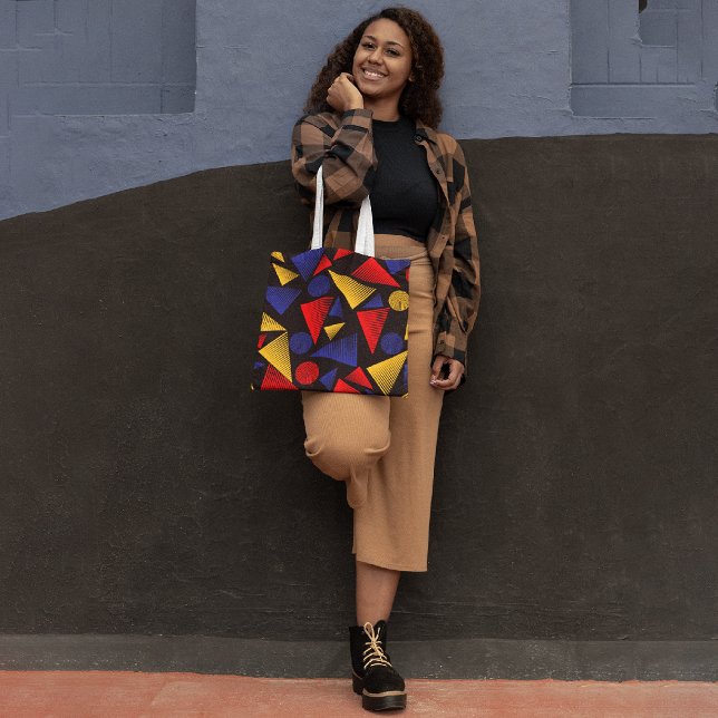 Färgfyllt trendig tygkasse (Skapare uppladdad)