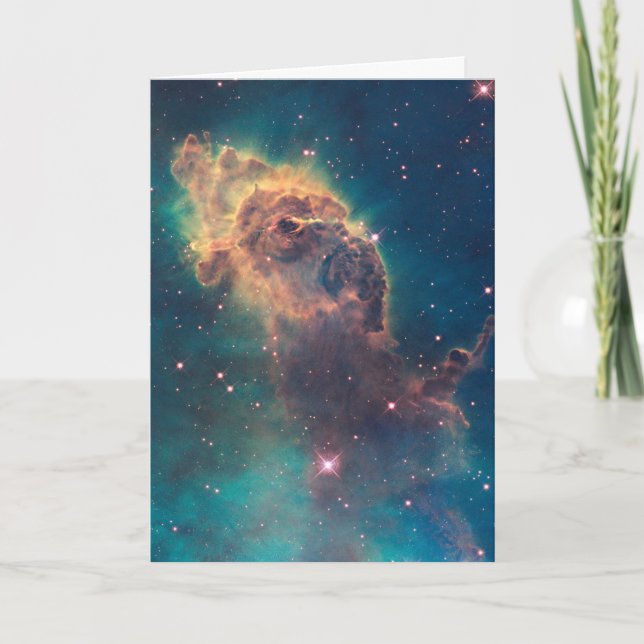 Färgfyllt tuber för tuber i bubblor Carina Nebula  Kort (Framsida)
