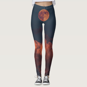 Färgfyllt utrymme leggings