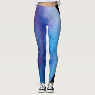 Färgfyllt utrymme leggings