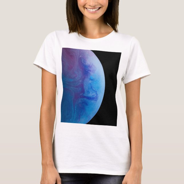 Färgfyllt utrymme t shirt (Framsida)